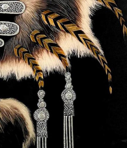 Thumbnail: Headdresses of the World  Collection N°7 THE MAN FROM THE STEPPES