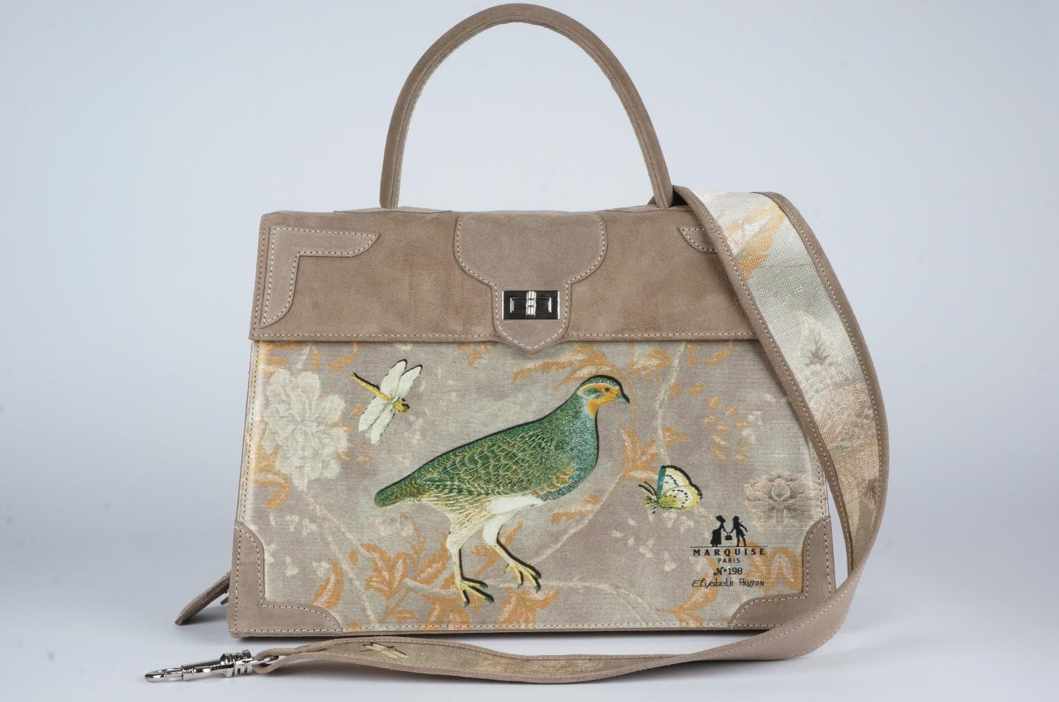 Marquise daim taupe "le perdreau" 9737