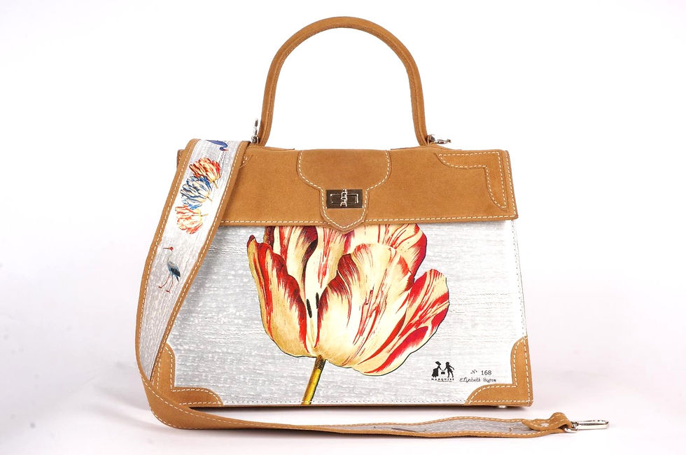 Thumbnail: Marquise daim  gold "LA  TULIPE" 315