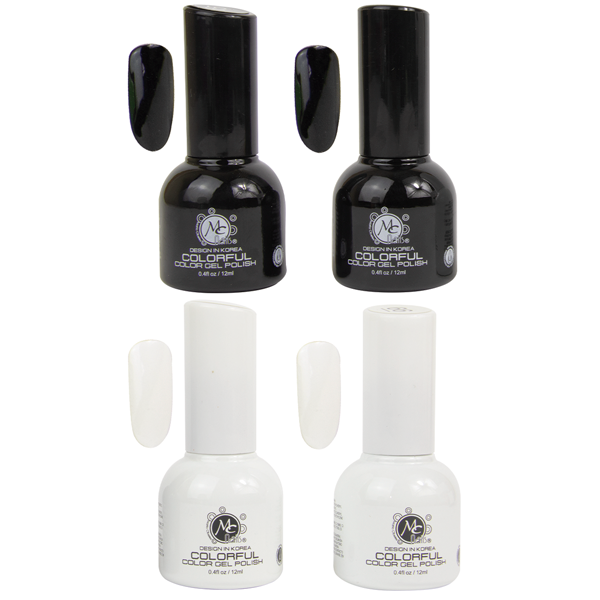 Colección Gel Polish Colorful "Q" Little Rose – 4 pz × 12 ml