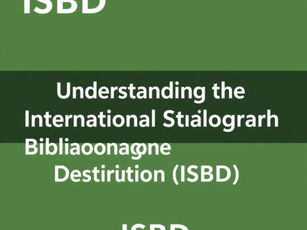International Standard Bibliographic Description (ISBD): history, objectives, variants, areas of description, punctuation rules, and UGC NET exam notes.