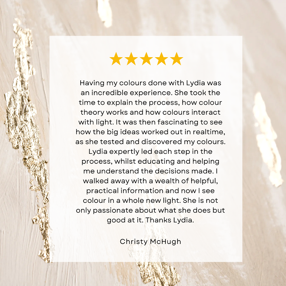 Gold Elegant Testimonial Review Instagram Post