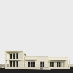 prospetto principale (ovest)