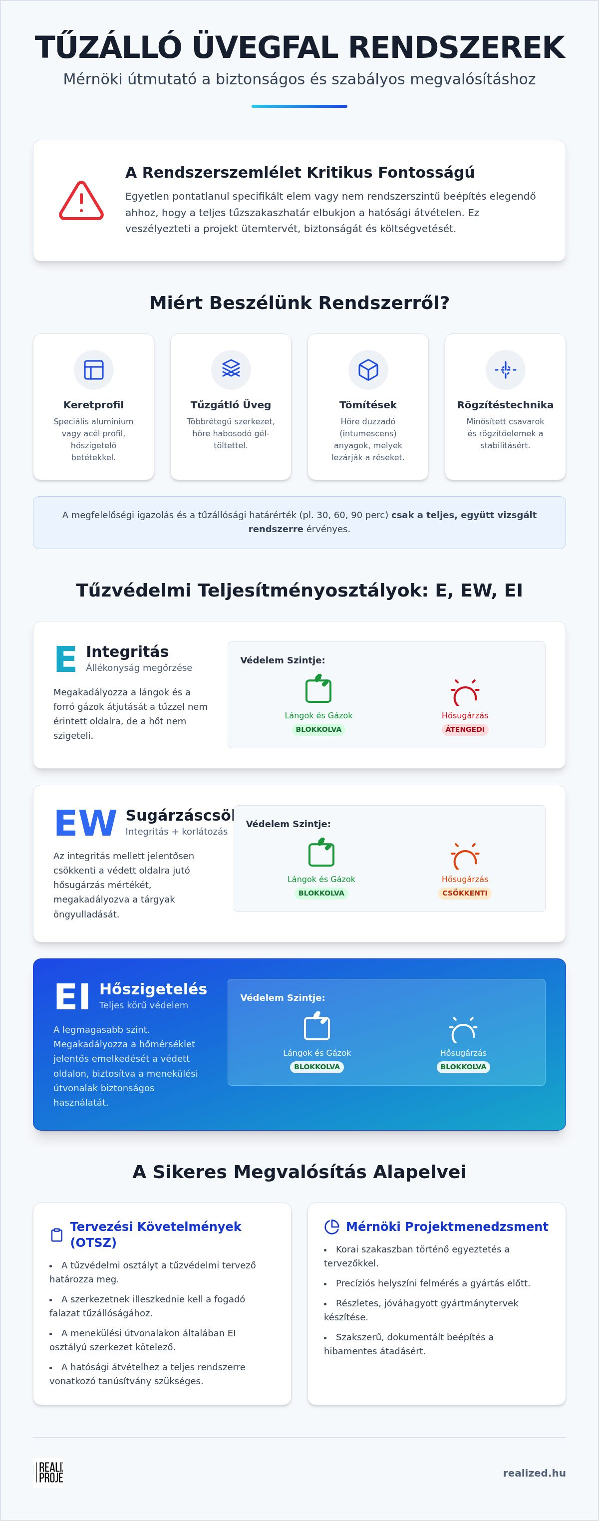 Tűzálló üvegfal rendszerek