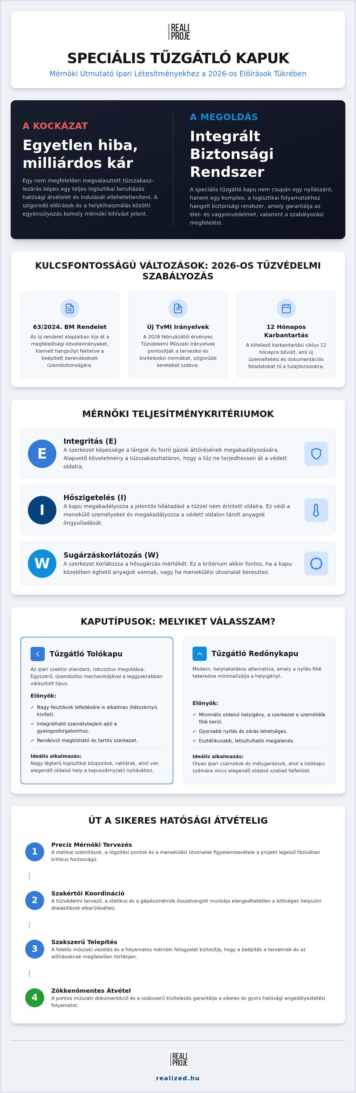 Speciális tűzgátló kapuk