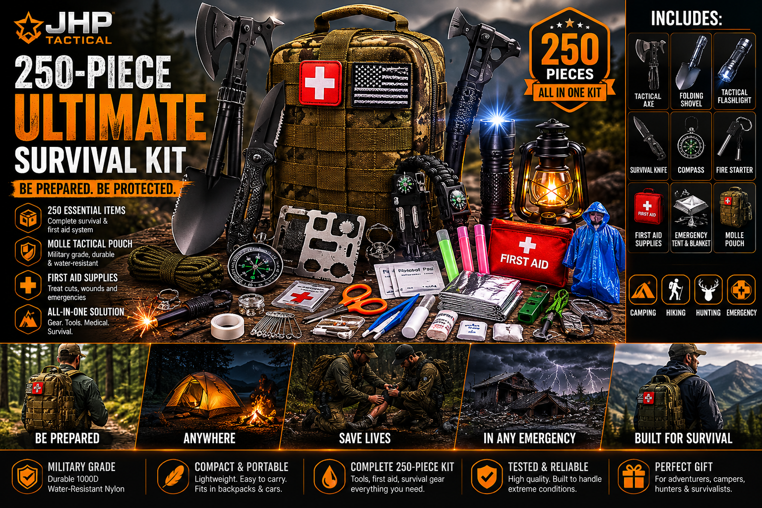 Elite Tactical Emergency Survival System
