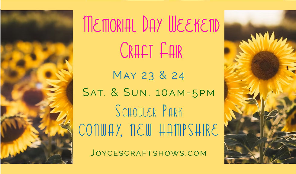 Memorial Day Craft Fair