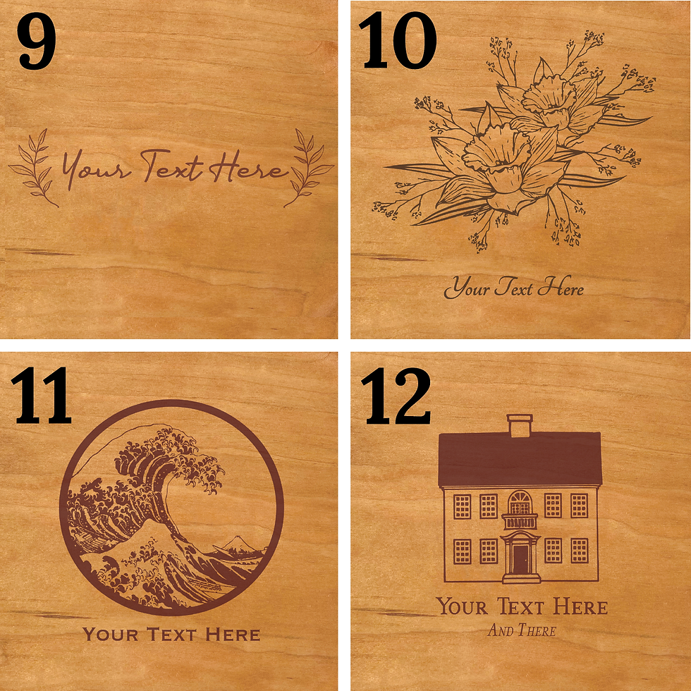 Thumbnail: The Collection Engraved Plate with Your Text