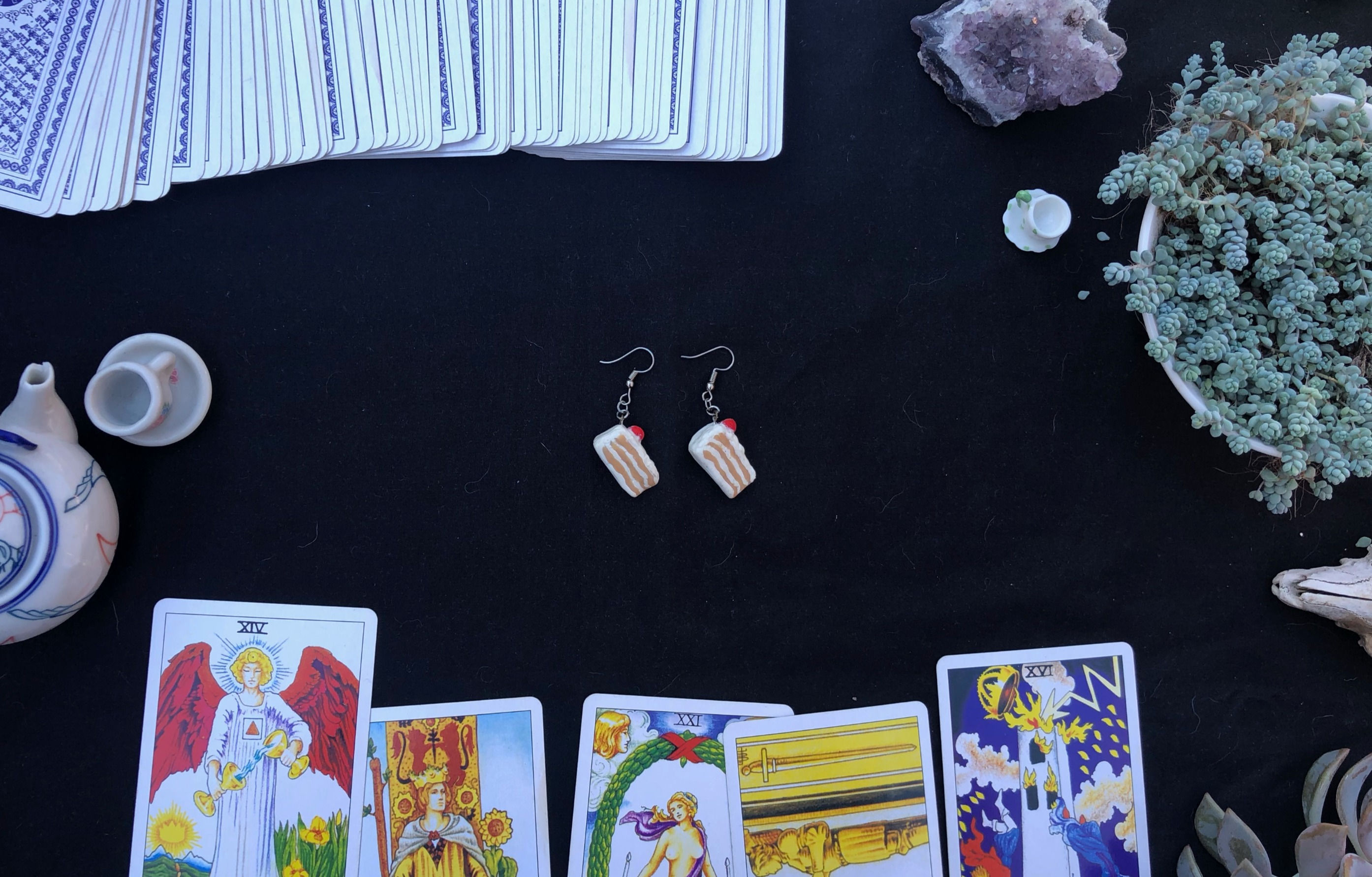 Tasty Treat Cake Earrings