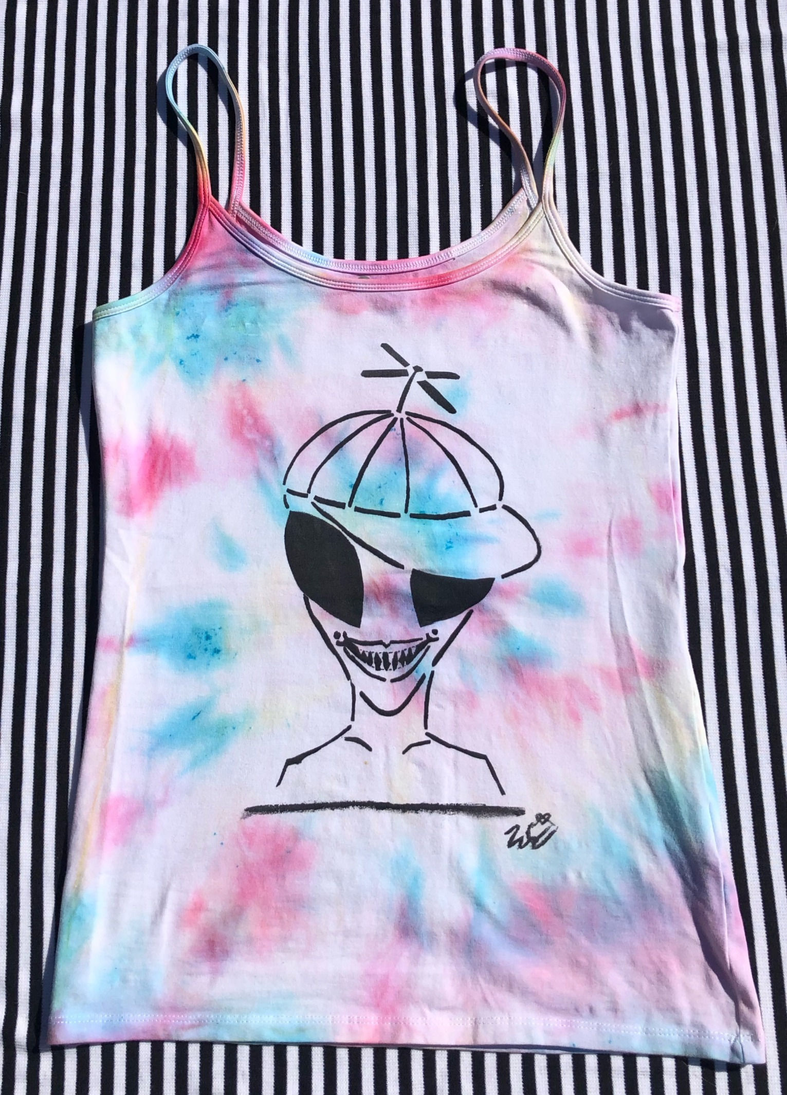 Stanley Tie Dye Singlet S