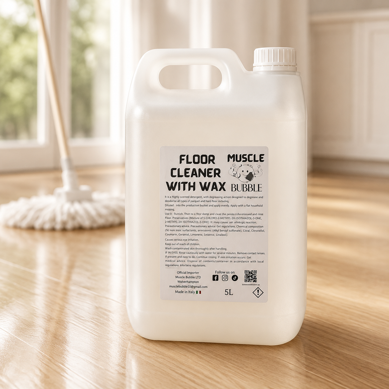Floor Cleaner with Wax