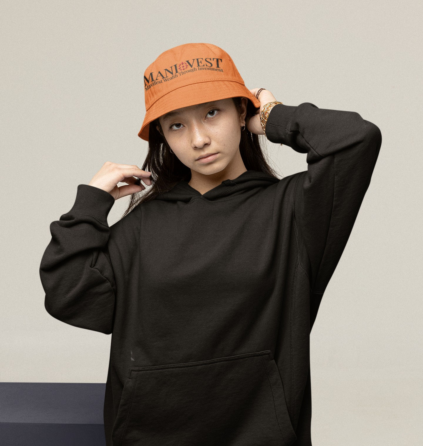 Embroidered Logo Bucket Hat