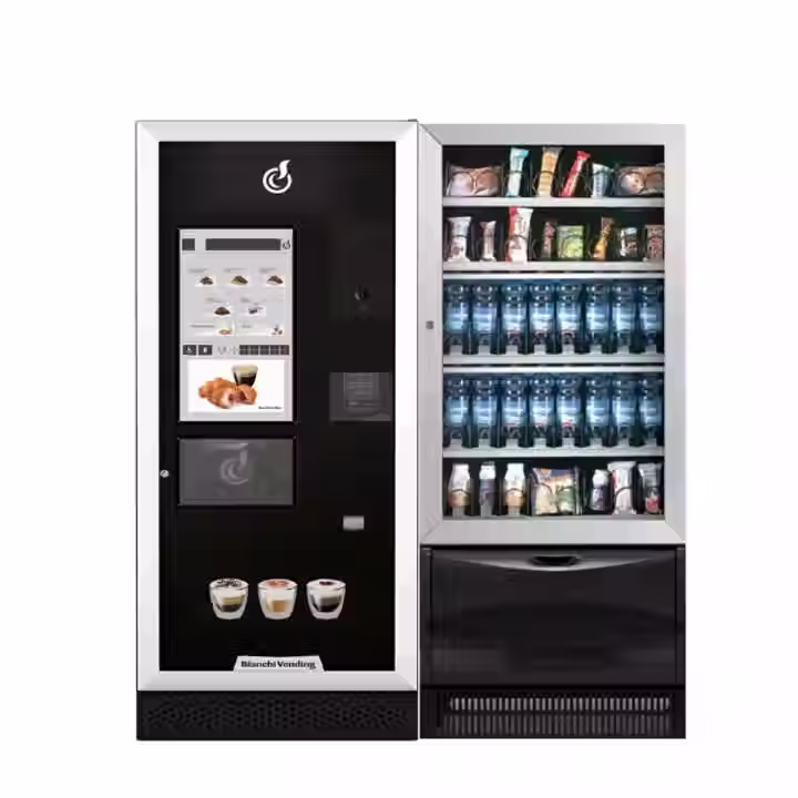 Вендинговий кавовий та снековий апарат Bianchi Lei 500 Touch та Vista M
