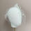 Thumbnail: Side view of retro style bow birdcage veil displayed on a mannequin head