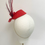Thumbnail: Red Sinamay Feather Cocktail Hat