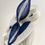 Thumbnail: Navy and White Sinamay Boater Hat