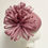 Thumbnail: Dusky Pink Sinamay Rosette Button Hat