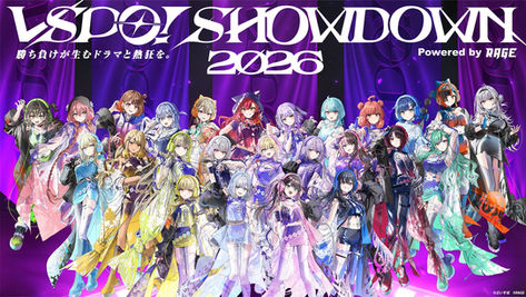 【RobiN】『VSPO! SHOWDOWN 2026』にRobiNが出演