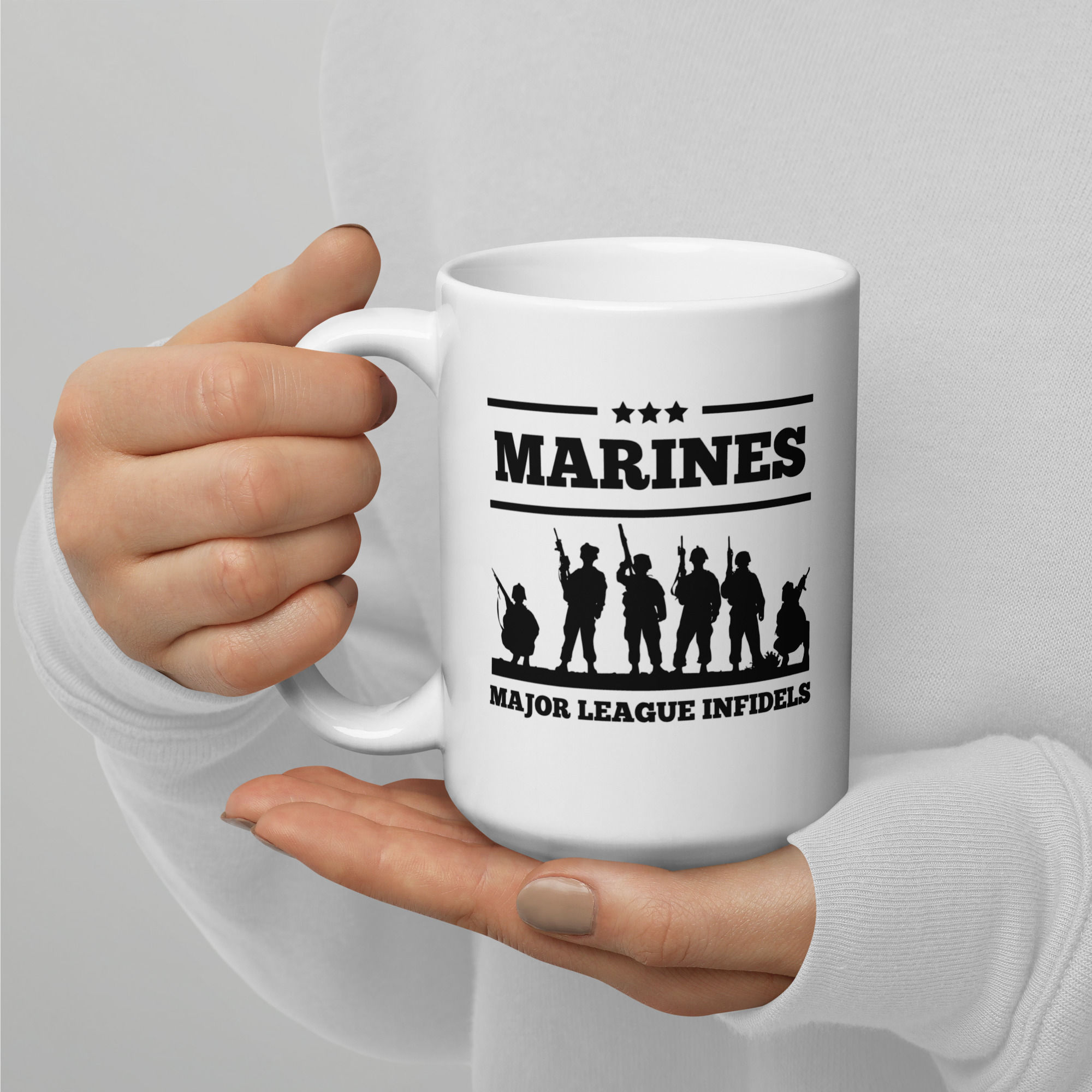 MLI Glossy Mug, Marines Mug, MLI Mug