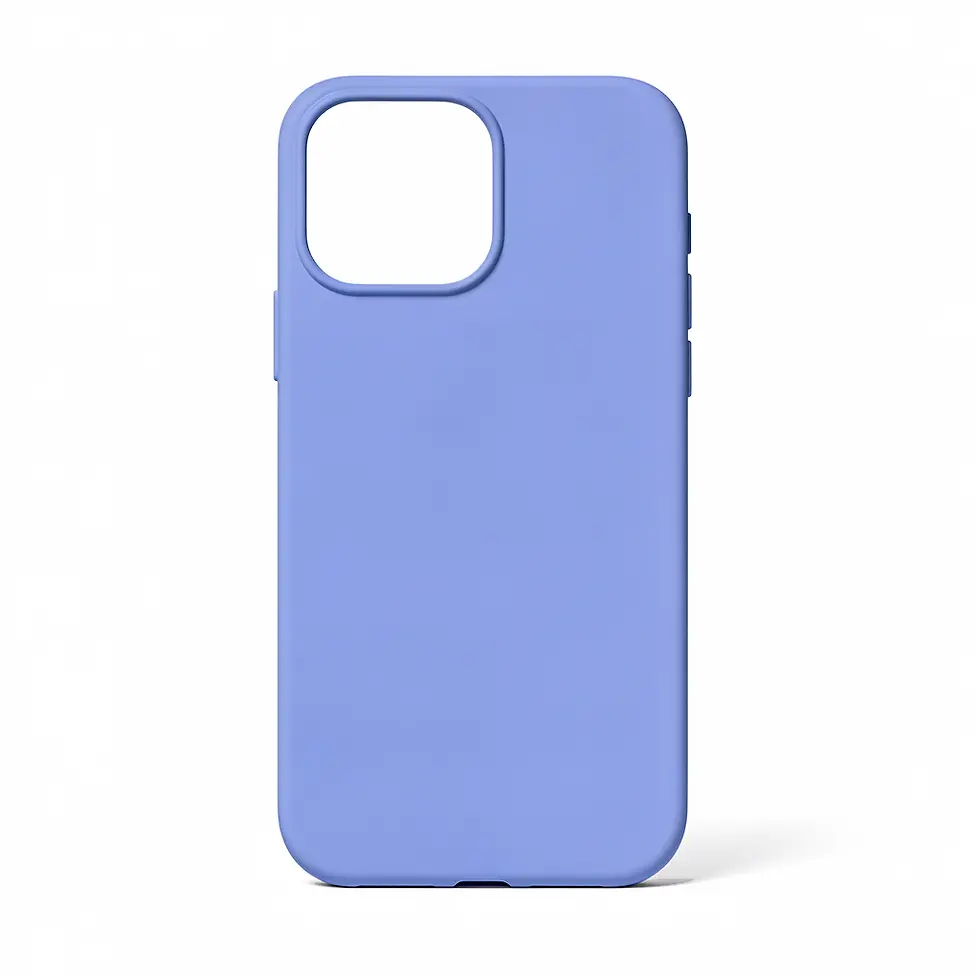 Чохол Silicone Case з Magnetic Ring with Button | iP 16 | Periwinkle