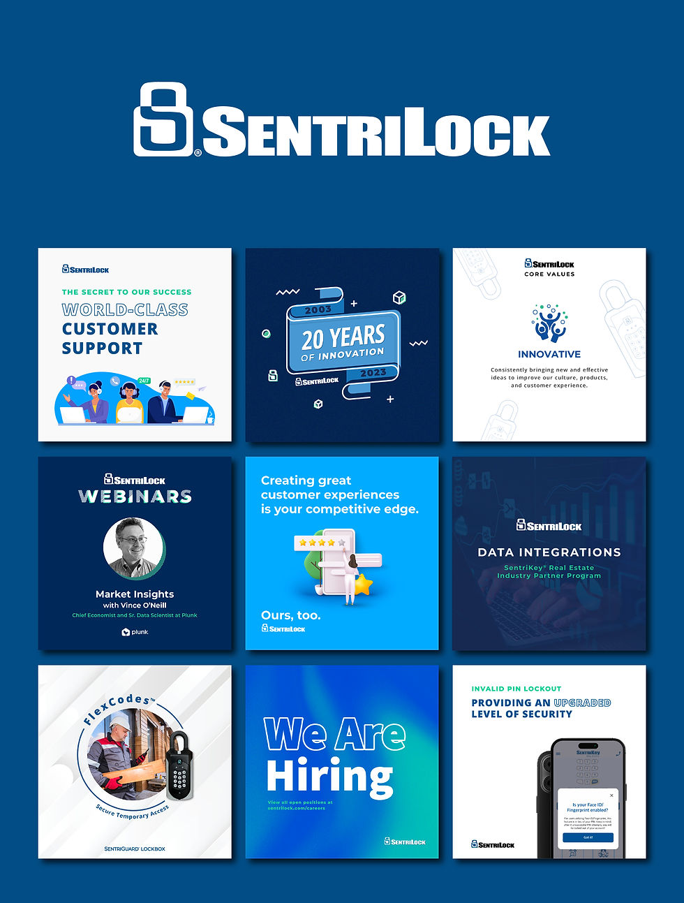 SentriLock Social Posts