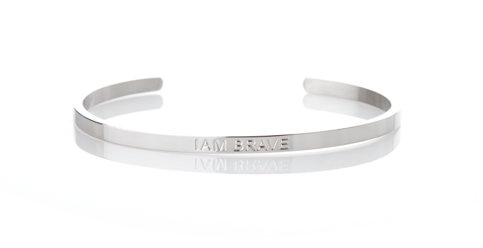 I AM BRAVE - Affirmation Bracelet