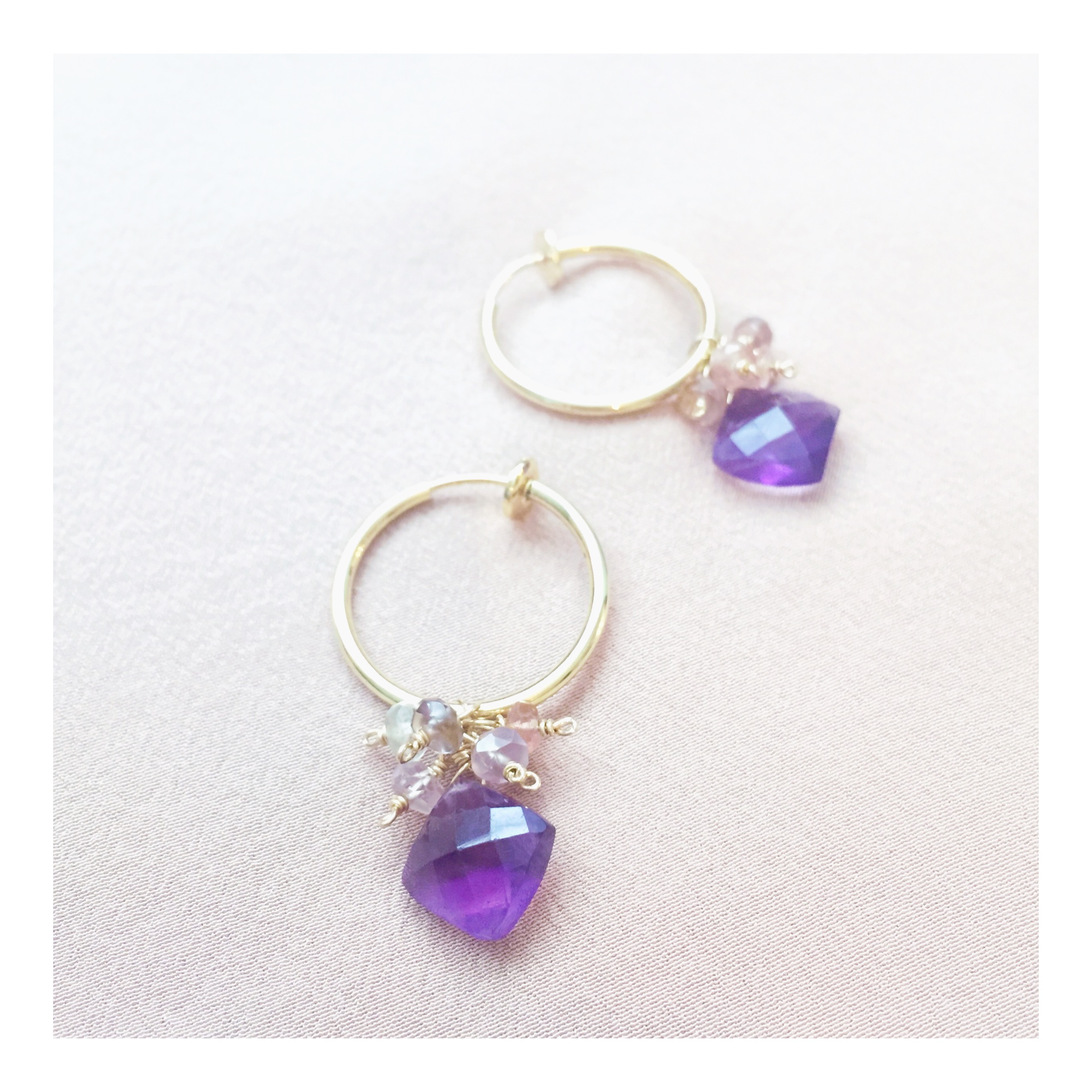 "Strawberry Dream" Amethyst + Spine