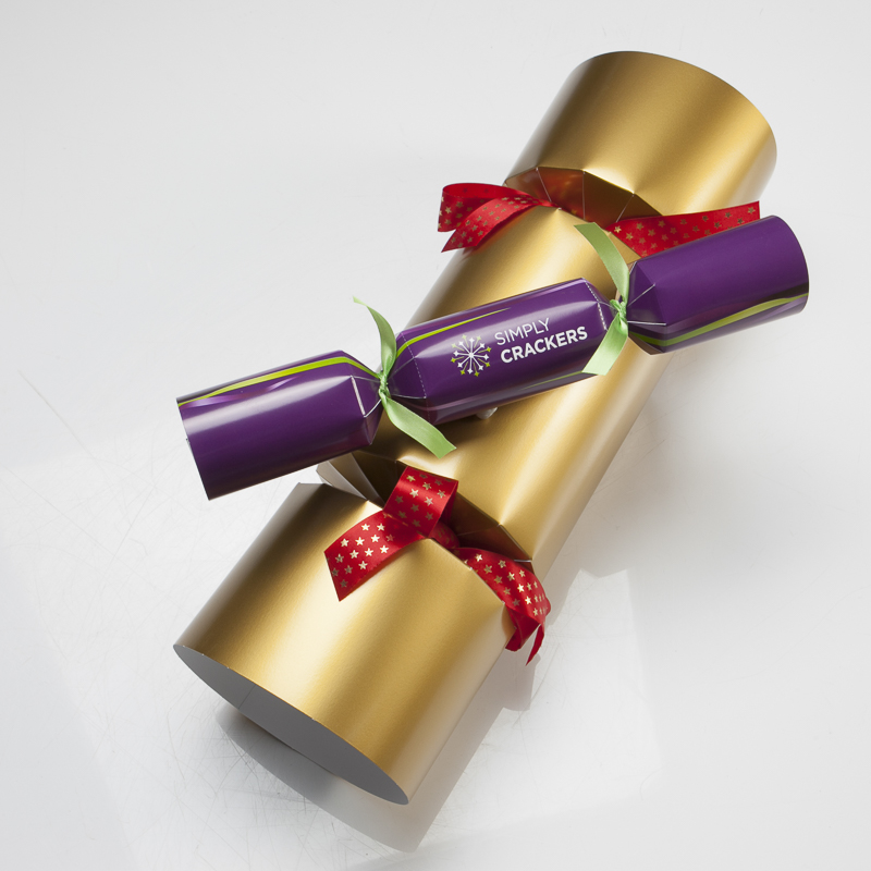 Branded Bespoke Christmas cracker factory Bottesford UK Simplycrackers