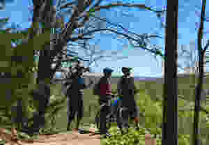 An overlook at Mt. Kessler