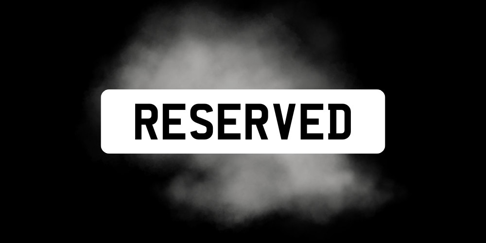 Reserved Plate