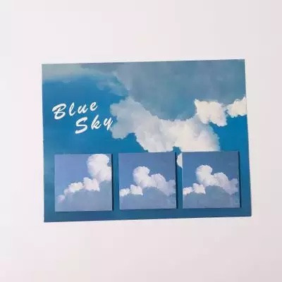 Landscape Painting Sticky Notes - Clouds | DONEY Alliance