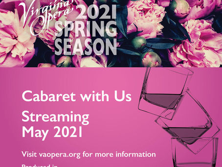 Virginia Opera’s Cabaret with Us, on-demand now! 