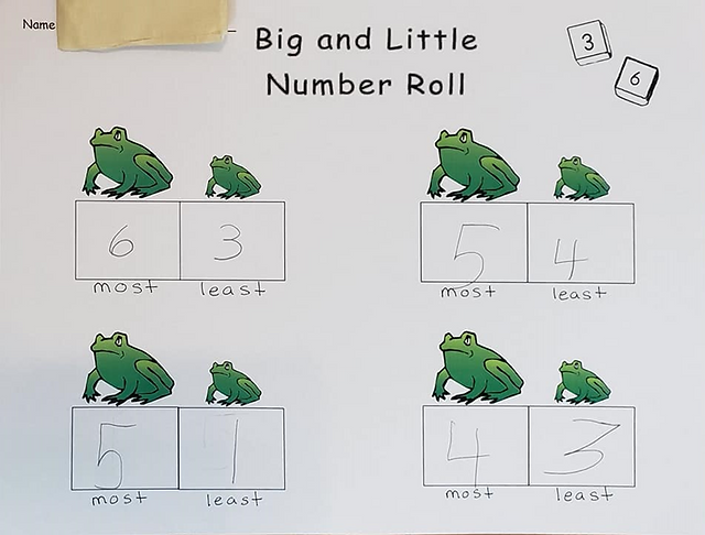 Activities for "The Big Wide-Mouthed Frog" (Or Other Frog Books)