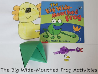 Activities for "The Big Wide-Mouthed Frog" (Or Other Frog Books)