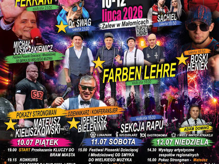 Małomice Lubuskie Fest 2026 – program, gwiazdy, koncerty i atrakcje