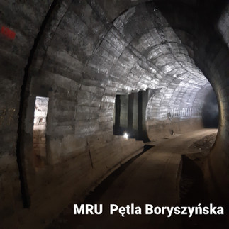 MRU Pętla Boryszyńska – jedyna podziemna trasa rowerowa w Polsce.