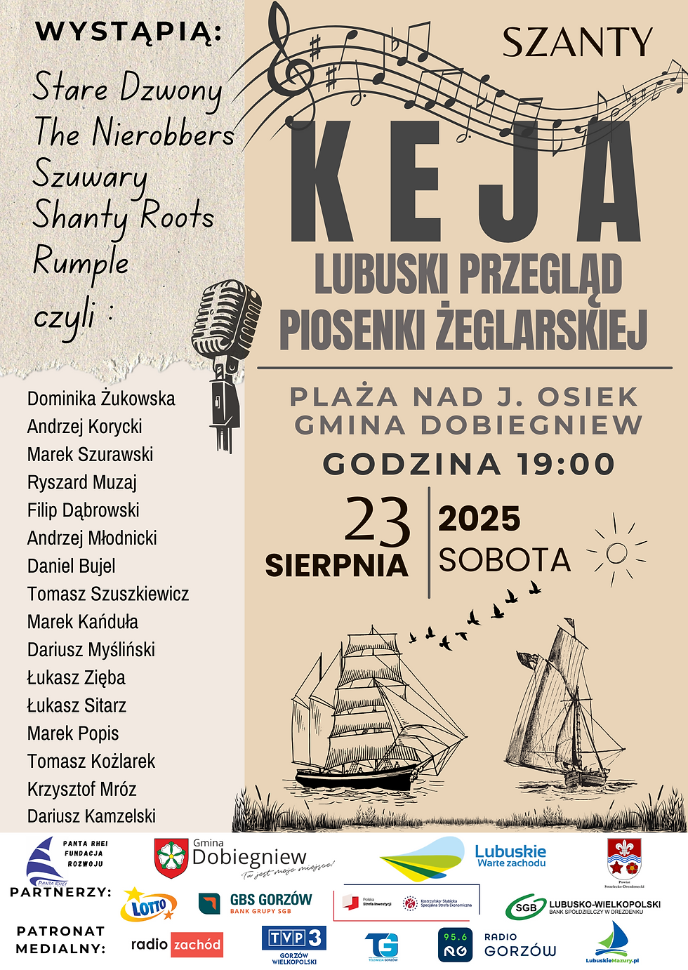 Festiwal Keja powraca! Już 23 sierpnia nad jeziorem Osiek