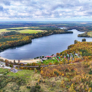 Jezioro Lipie w Długiem – jesienny oddech natury