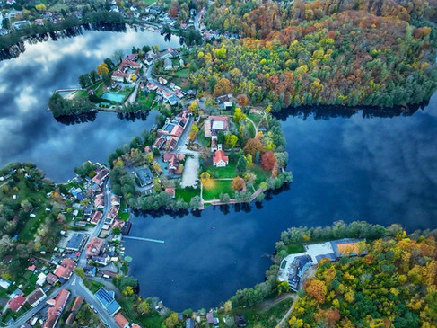 Łagów jesienią – perła Ziemi Lubuskiej jak z bajki