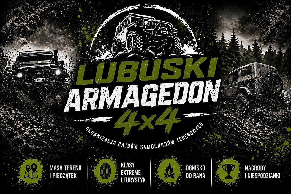 Lubuski Armagedon 4X4 2026 – Ostatnia Szansa na Zapisy!