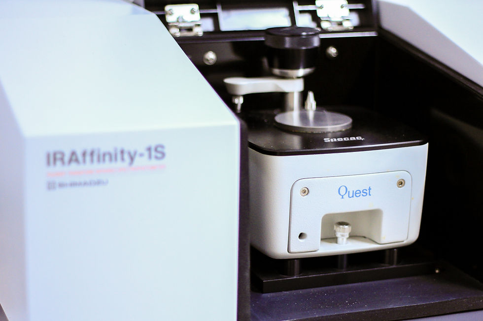 badanie spektroskopią w podczerwieni