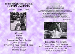 Celebration of Life Inside