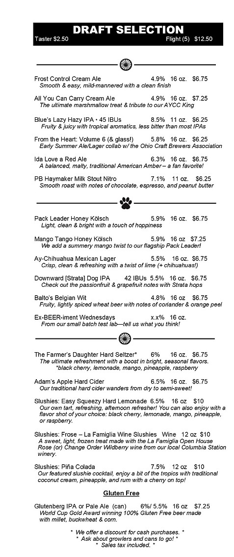 Menu - Beverage + Food - Barrier Sign 5-7-26 + From the Heart Summer Ale.jpg
