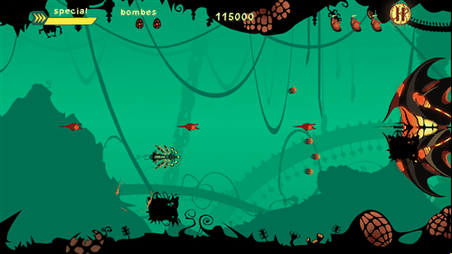 Pass behind boss (last phase)