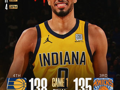 2025 NBA Eastern Conference Finals Game 1 Results