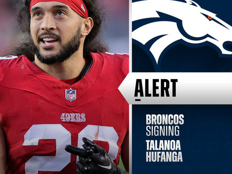 Broncos Sign Hufanga