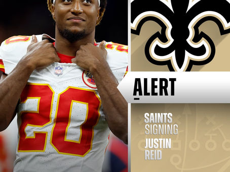 Saints Sign Reid