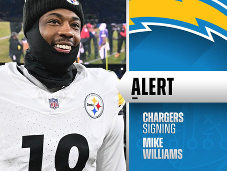 Chargers Sign Williams