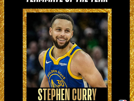 Curry Wins Teammate of the Year