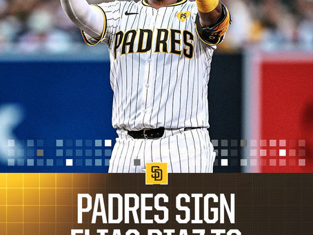 Padres Re-Sign DÃaz